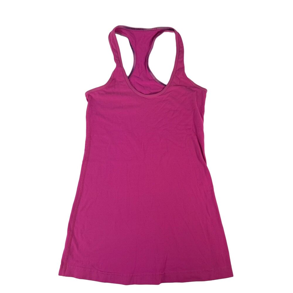 Lululemon Size 6 Pink Racerback Athletic Tank Top
